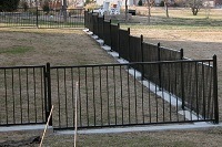 ограда для газона